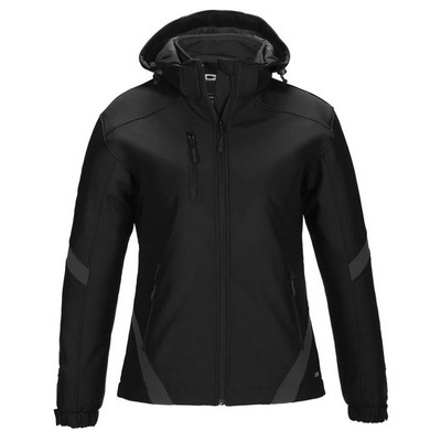 Typhoon Ladies Insulated Softshell Jacket w/Detachable Hood