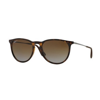 Erika Classic Polarized Sunglasses - Havana/Brown, 54