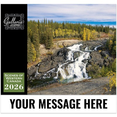Galleria Wall Calendar 2026 Scenes of Western Canada