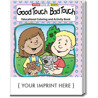 Good Touch Bad Touch Coloring Book Fun Pack