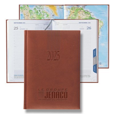 English Tucson Tabbed Midsize Daily Planner
