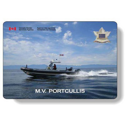 1/16" Rubber Back Mousepads with Sealed Edges / Rectangle (7.5" x 11") Four Colour Digital Imprint