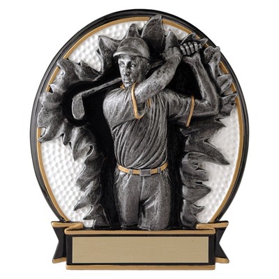 5.25" Male Golf Blowout Award