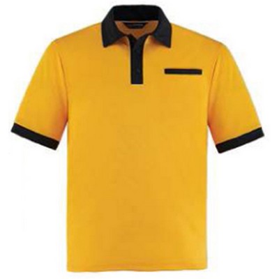 Youth Two Toned Polyester Polo Shirt