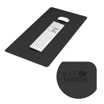 DeskShield Contemporary Desk Mat (Black)