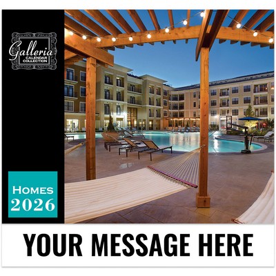Galleria Wall Calendar 2026 Homes