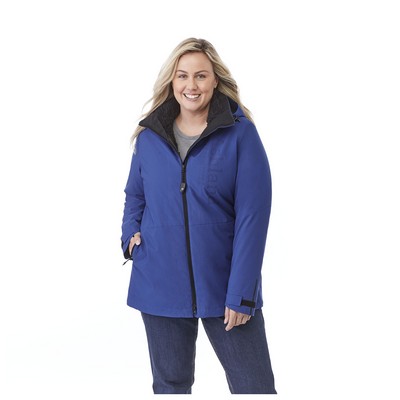 Women's ZERMATT Waterproof Sherpa Fleece 3-in-1 Jacket with Detachable Hood