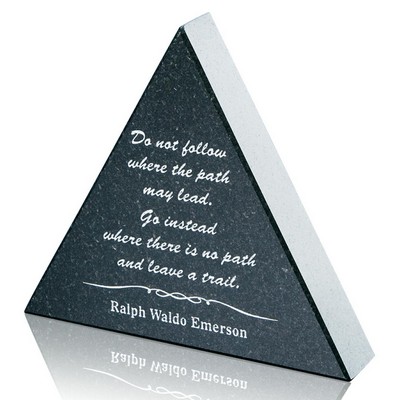 Granite Paperweight - Triangle
