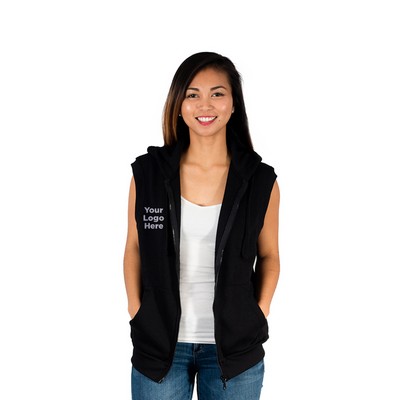 Hayden Full-Zipper Hooded Vest - Unisex