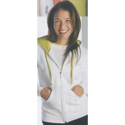 Ladies' Contrast Hoodie