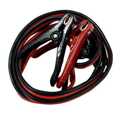 8 Gauge Booster Cables w/ Instructions (12')