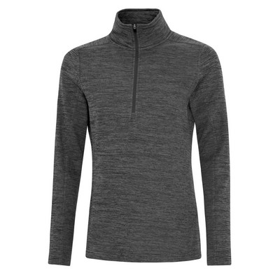 ATC™ Dynamic Heather Fleece 1/2 Zip Ladies' Sweatshirt