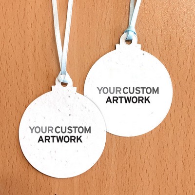 Christmas Ball Ornament, 2-Sided