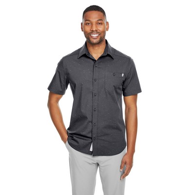 SPYDER Men's Stryke Woven Short-Sleeve Shirt