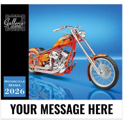 Galleria Wall Calendar 2026 Motorcycle Mania Calendar