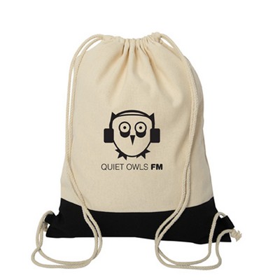 Westport 8 oz. Cotton Drawstring Cinch Backpack
