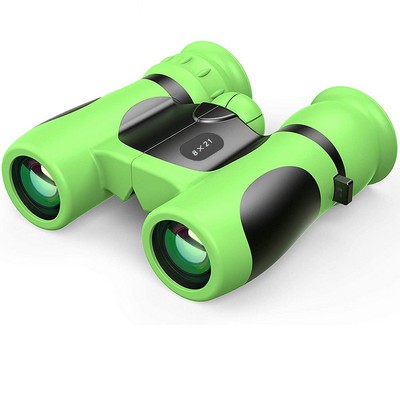 Children Holding Binoculars