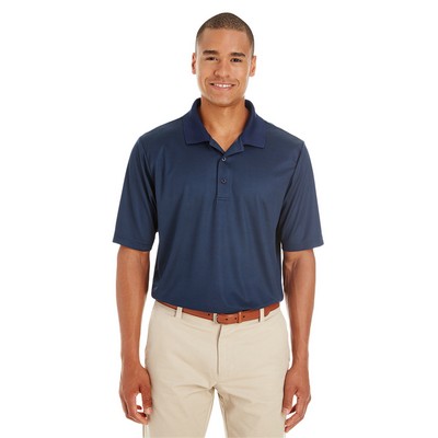 CORE 365 Men's Express Microstripe Performance Piqué Polo