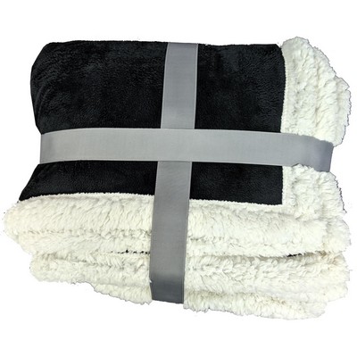 Deluxe Sherpa Throw Blanket
