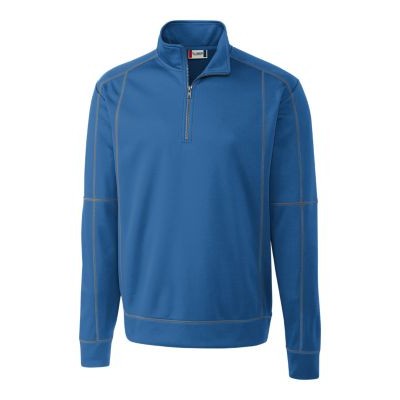 Clique Helsa Performance Mens Half Zip Pullover Sweatshirt