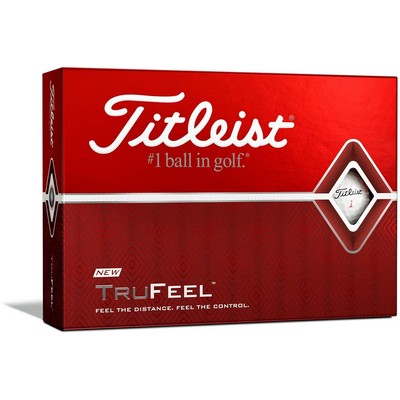 Titleist Golf Ball D.T. Trufeel White 12 Pack (10-15 Days)