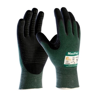 MaxiFlex® Cut™ Seamless Knit Engineered Yarn Glove with Premium Nitrile Coated MicroFoam Grip