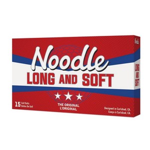 Noodle Long and Soft-15 Pack Golf Balls