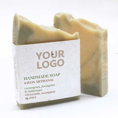 Lemongrass, Eucalyptus & Cedarwood Soap (Half Thick)