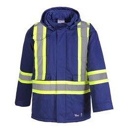 Viking® Insulated Parka (Navy Blue)