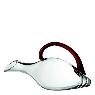 26.5 Oz. Eisch Duck Decanter Red Handle