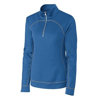 Clique Helsa Performance Womens Half Zip Pullover Sweatshirt