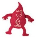 Blood Droplet on a leash