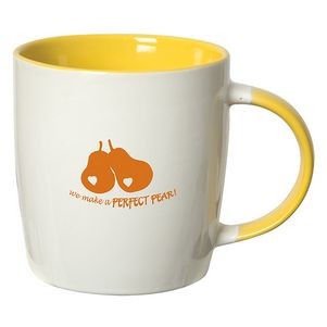 Koho 350 Ml. (12 Fl. Oz.) Stoneware Mug With Colored Handle