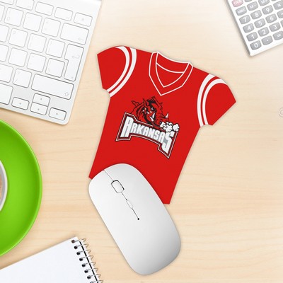 Football Jersey Shape Mouse Pad