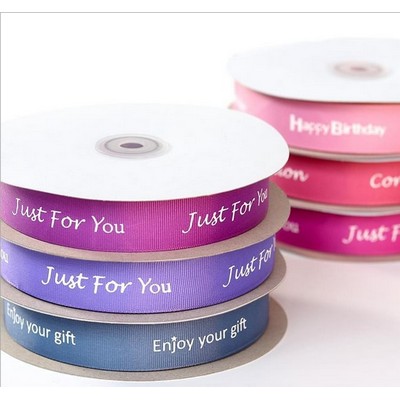 Custom 1/2 Inch Ribbon