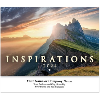 Inspirations Stapled Wall Calendar