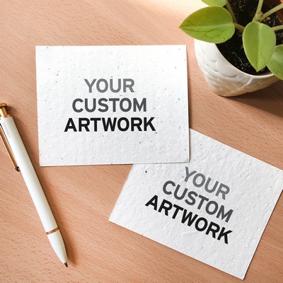 Small Seed Paper Panel Card, 2-Sided