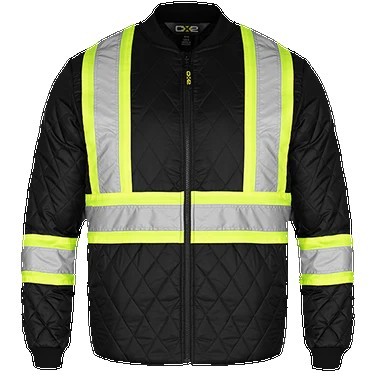 Patch Hi-Vis Quilted Jacket