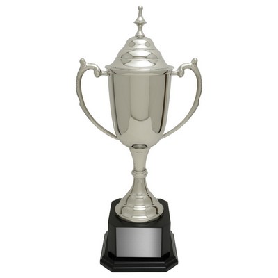 13.75" Edinburgh Cup Golf Award w/Nickel Plated Brass