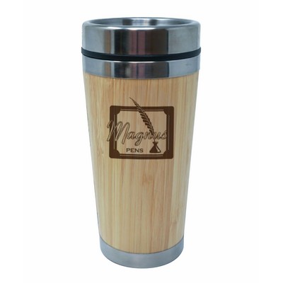 Storm 15 ounce Bamboo & Stainless Steel Tumbler (3-5 Days) NEW