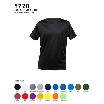 Youth t-shirt 100% polyester
