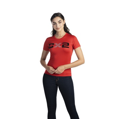 Coast Ladies Performance Crewneck T shirt