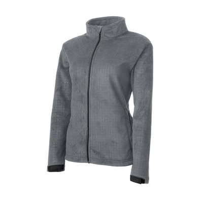 Women's FILA Verbier Textured Banded Fleece Jacket