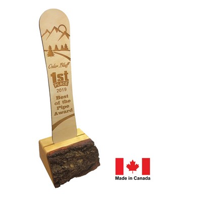 Live Edge Trophy - Large