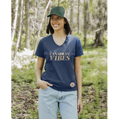 Women's V-neck t-shirt
