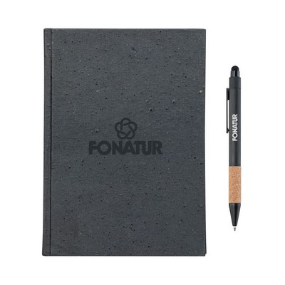 Tree Free Notebook/Manuel Recycled Pen Gift Set