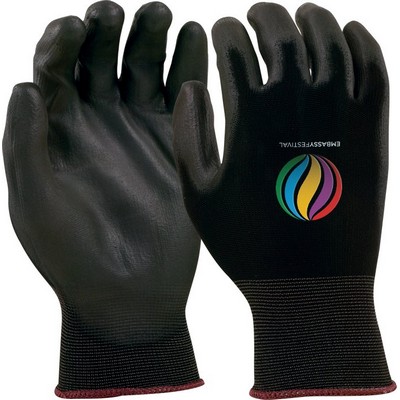 Seamless Knit Gloves (Black)
