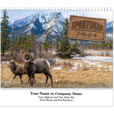 Sportsman Spiral Wall Calendar