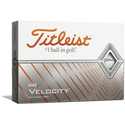 Titleist Golf Ball Velocity White 12 Pack (10-15 Days)