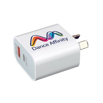 20W USB + Type C Charger